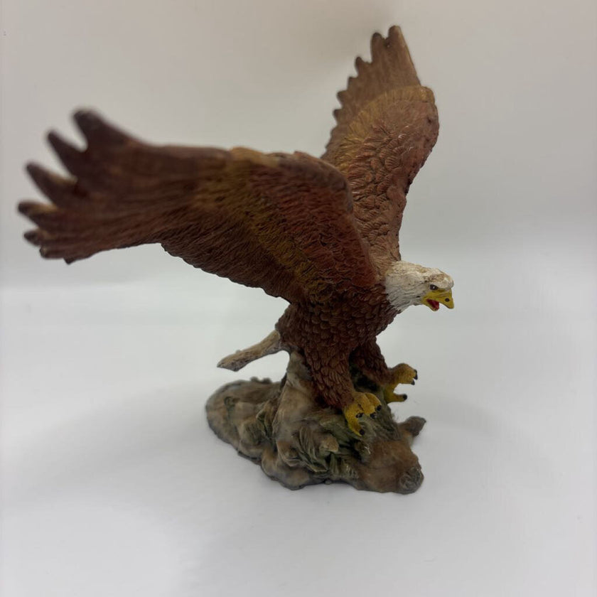 Bald Eagle Wings Spread Figurine