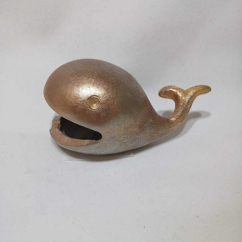 MCM Brass Whale Ashtray