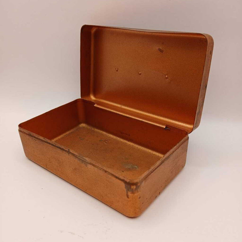 Metal Box w/ Hinged Lid