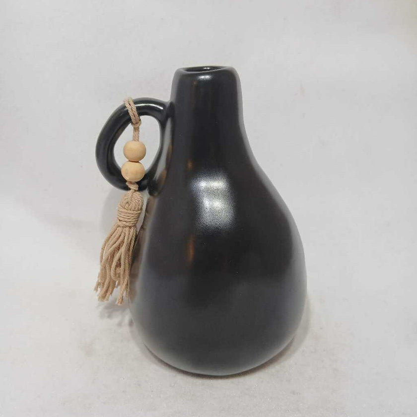 Small Brown Abstract Vase