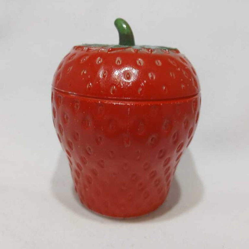 Strawberry Ceramic Container