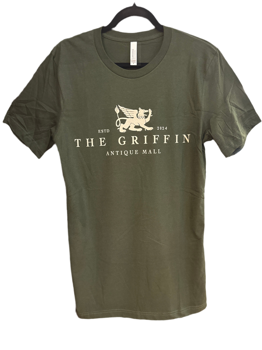 The Griffin Antique Mall Green T-Shirt