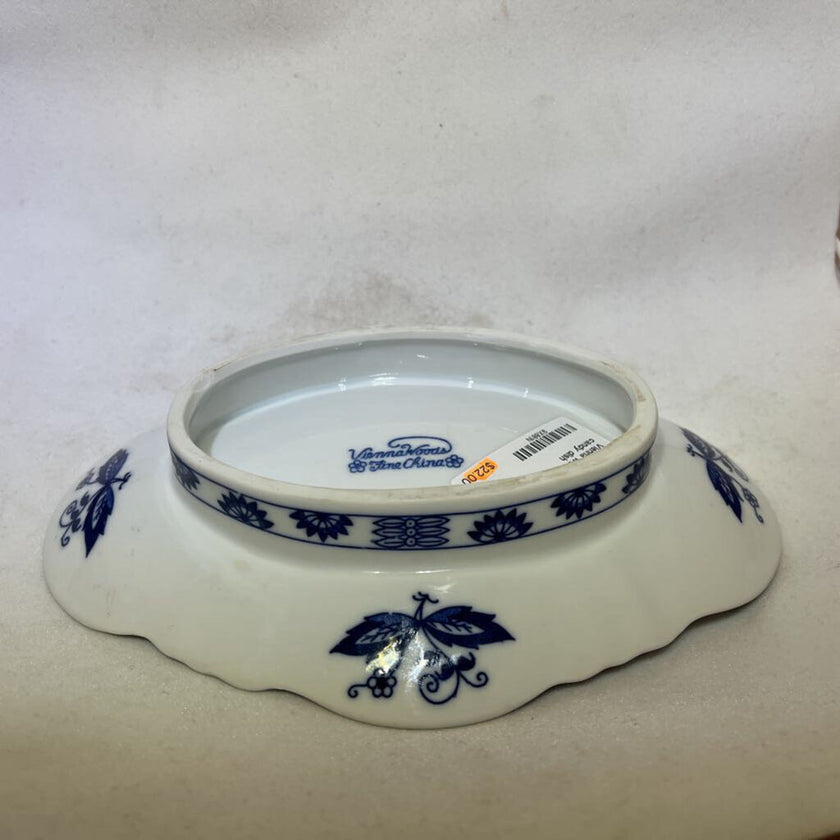 Vienna Woods White and Blue Candy Dish