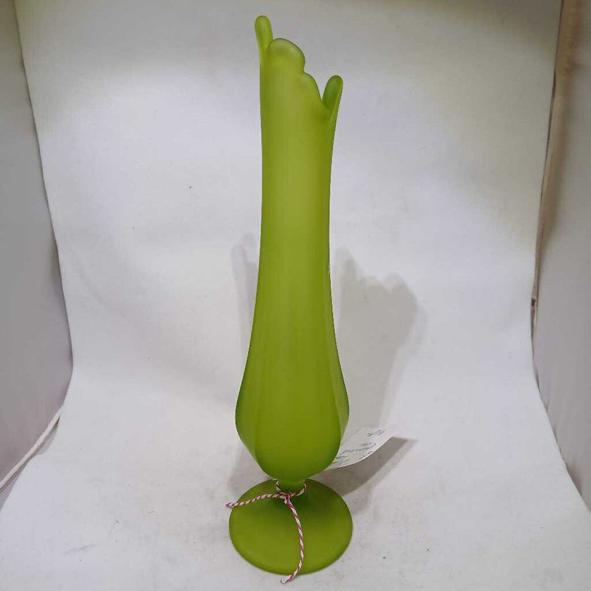 Westmoreland Green Bud Vase