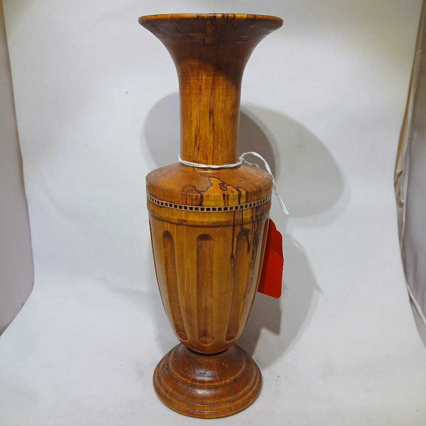 Wooden Turned Vase