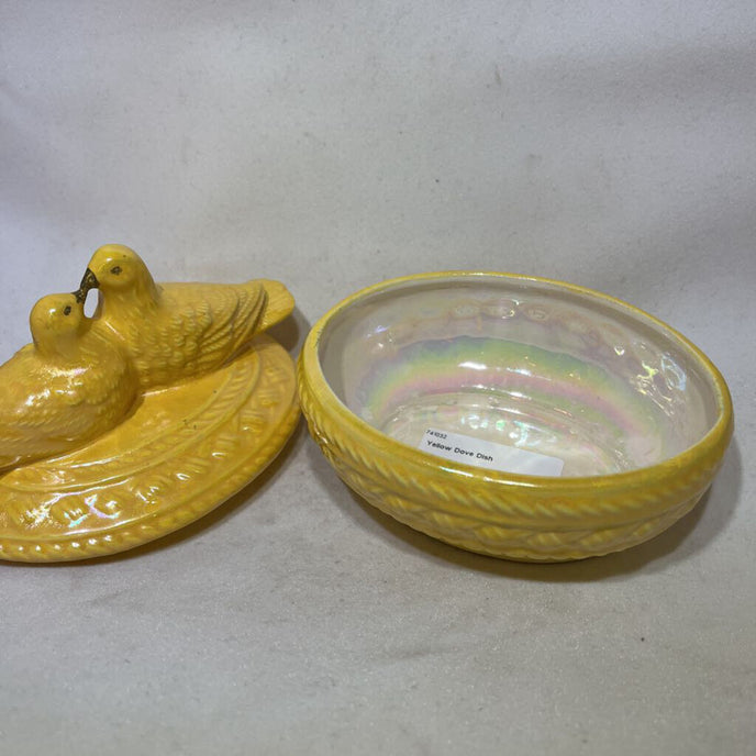 Yellow Dove Dish