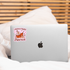 I Run a Tight Ship Wreck Sticker - funny, cute, pink, woman