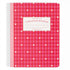 Gingham Daisy Composition Notebook