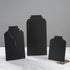 Wooden Necklace Stands - Black