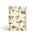 Guided Recipe Journal, A5 Hardcover - Mushroom