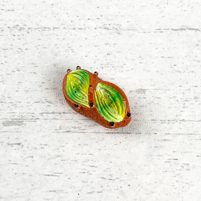Pretzel Bread Fridge Magnet, Baked Goods Magnetic Decor