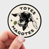 Totes Magotes Sticker - goat, farm, country, animal, cute