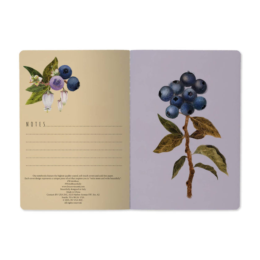 A5 Notebook - Wild Blueberry