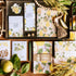 Cultivate Joy Pear Tree Stitched Notebook