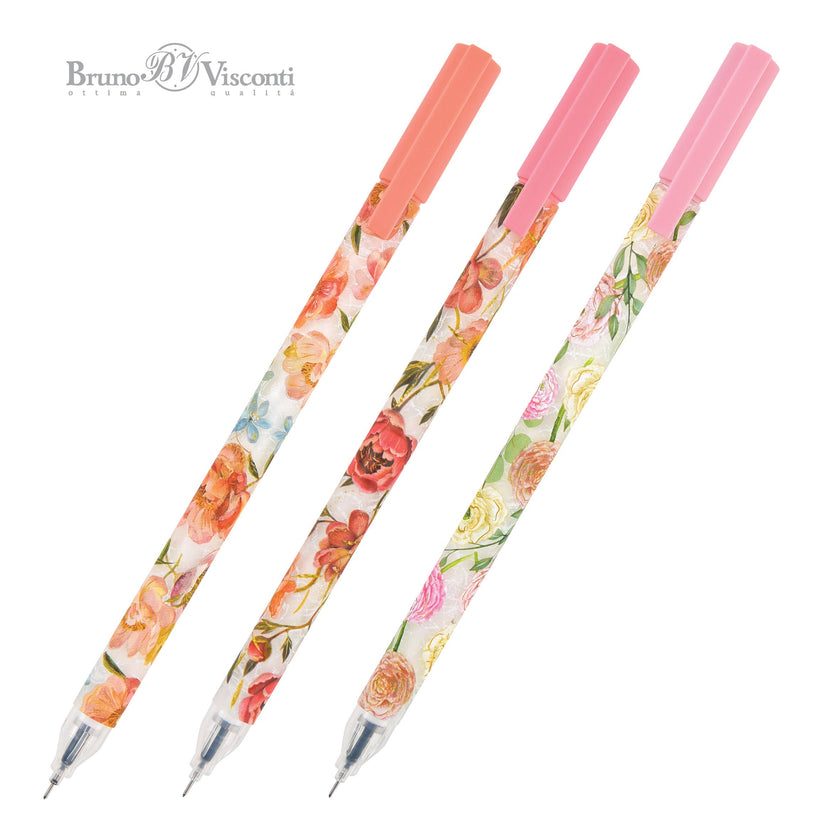 UniWrite Gel Pens - Flora