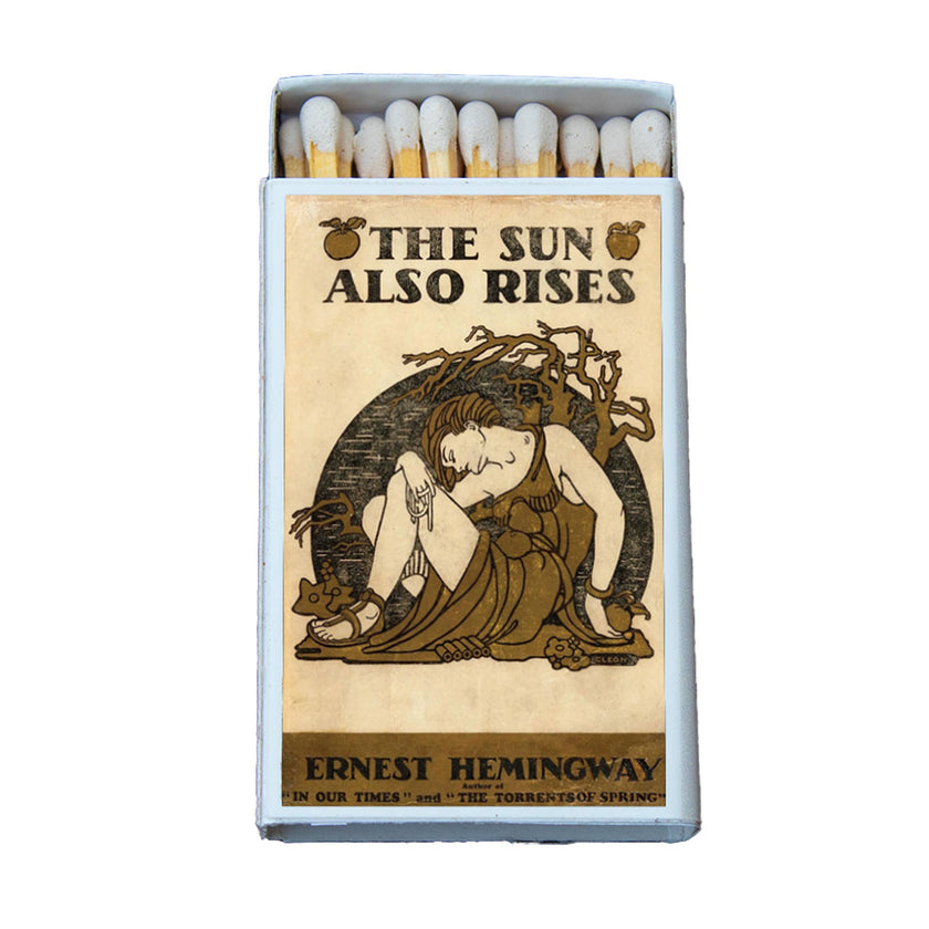 Matches • Hemingway Sun Also Rises • Home Decor for Candles