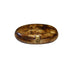 Antiqued Vintage Oval Bone Box, 5-1/2”
