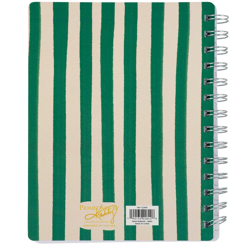Italian Coastal Spiral Notebook