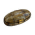 Antiqued Vintage Oval Bone Box, 5-1/2”