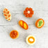Pretzel Bread Fridge Magnet, Baked Goods Magnetic Decor