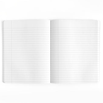 Gingham Daisy Composition Notebook