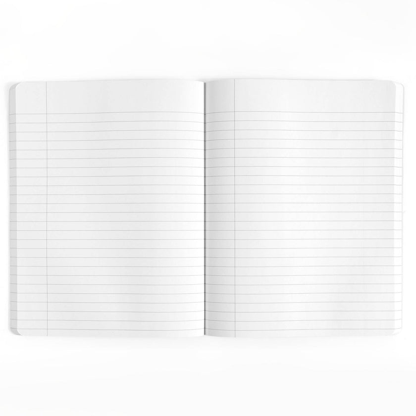 Gingham Daisy Composition Notebook