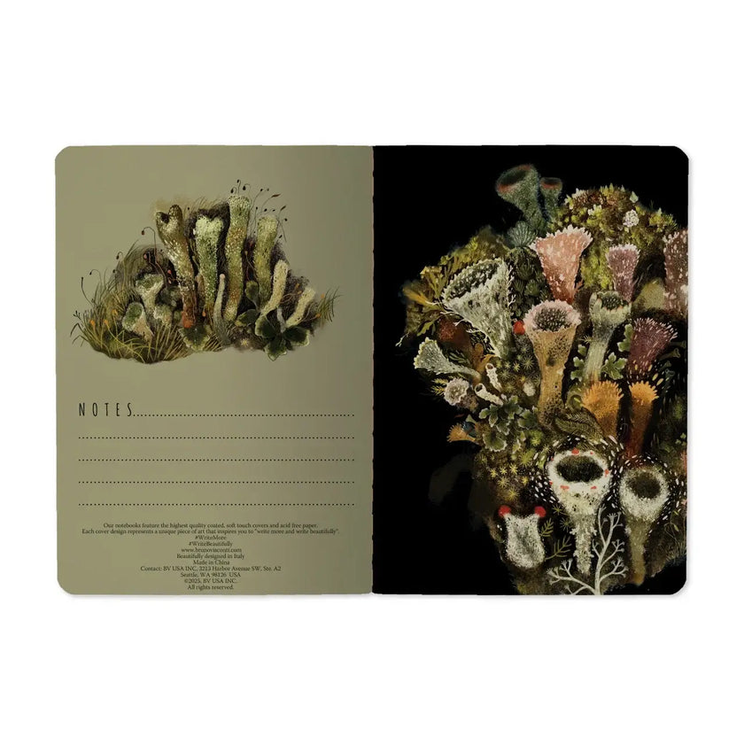 A6 Passport Notebook  - Forest Floor