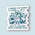 Book Club Bookish Sticker 