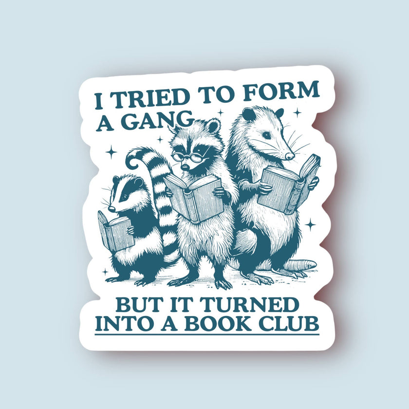 Book Club Bookish Sticker 