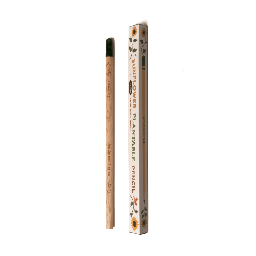 Sunflower Plantable Pencil – Eco-Friendly Gift