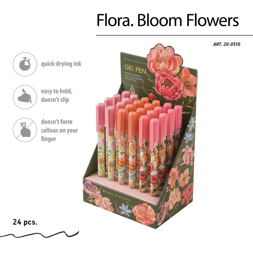 UniWrite Gel Pens - Flora
