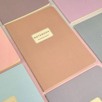 A5 Notebook - Solid Peach