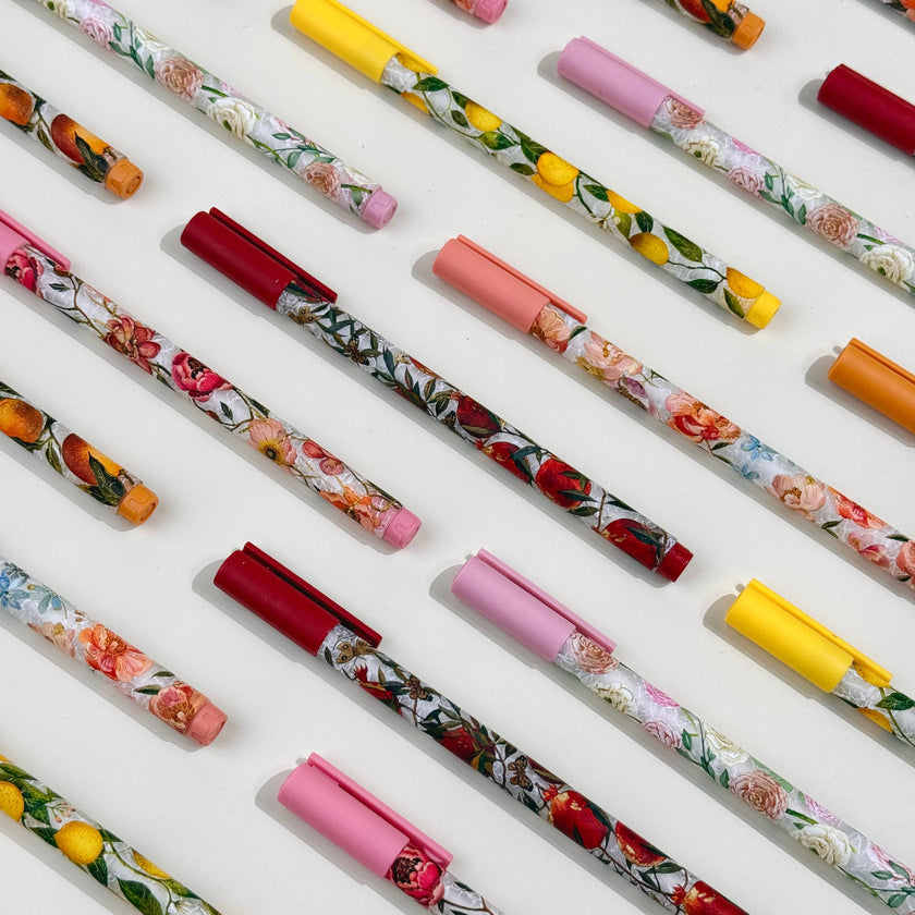 UniWrite Gel Pens - Flora