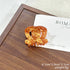 Croissant & Pretzel Bakery Inspired Hair Claw
