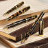 True Writer Classic Golden Dark Tortoise Ballpoint Pen